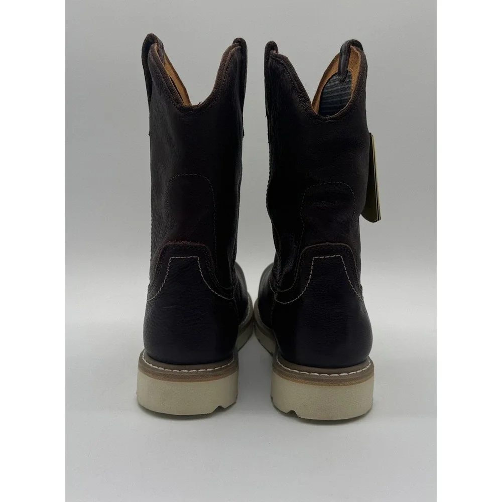 Sureway Mens Waterproof Leather Work Boots 65102S-WP Dark Brown ASTM F2413-18 EH